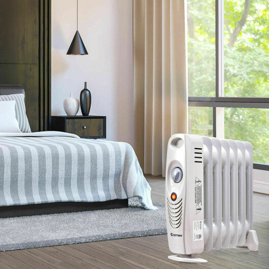 700 W Portable Mini Electric Oil-Filled Radiator Heater LuxuryLifeWay Online Store