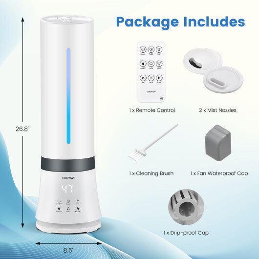 5.5L Cool Mist Humidifiers with Remote Control and 12 Hours Timer LuxuryLifeWay Online Store