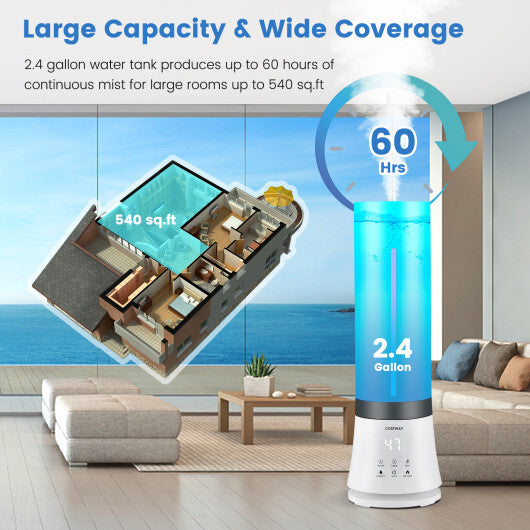 5.5L Cool Mist Humidifiers with Remote Control and 12 Hours Timer LuxuryLifeWay Online Store