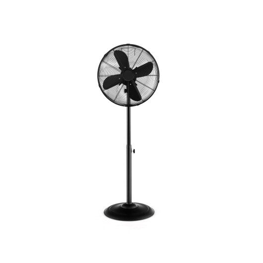 16 Inch Pedestal Standing Fan Oscillating Pedestal Fan with 3 Speeds and Adjustable Height-Black LuxuryLifeWay Online Store