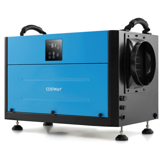 192 Pint Crawl Space Dehumidifier with 3 Modes and 24H Timer-Blue LuxuryLifeWay Online Store