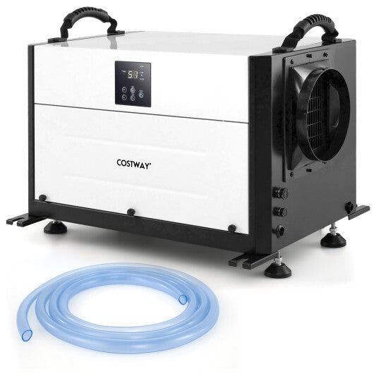 192 Pint Crawl Space Dehumidifier with 3 Modes and 24H Timer-Blue LuxuryLifeWay Online Store