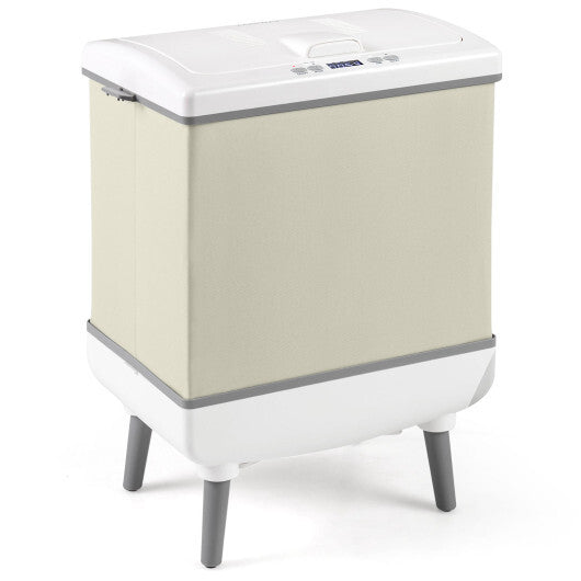 35L Large Towel Warmer with Heating and Drying Modes for Bathroom-Beige LuxuryLifeWay Online Store