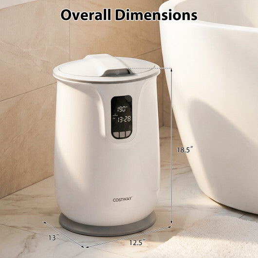 20 L Large Blanket Towel Warmer for Bathroom with 3 Heat Levels-White LuxuryLifeWay Online Store