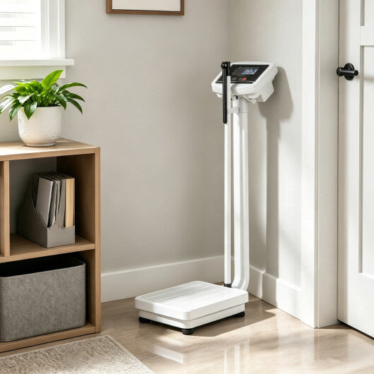 Digital Height and Weight Scale with Height Rod 400 lbs & LED Display LuxuryLifeWay Online Store