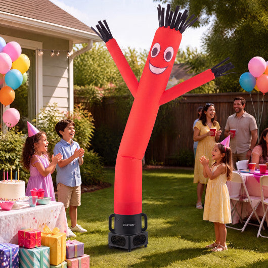 7 FT Inflatable Tube Man with Blower for Outdoor Business Promotion Store-Black LuxuryLifeWay Online Store