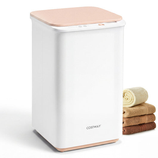 Heated Towel Warmer with 4 Heat Timer and Auto Shut Off for Oversized Towels-White LuxuryLifeWay Online Store