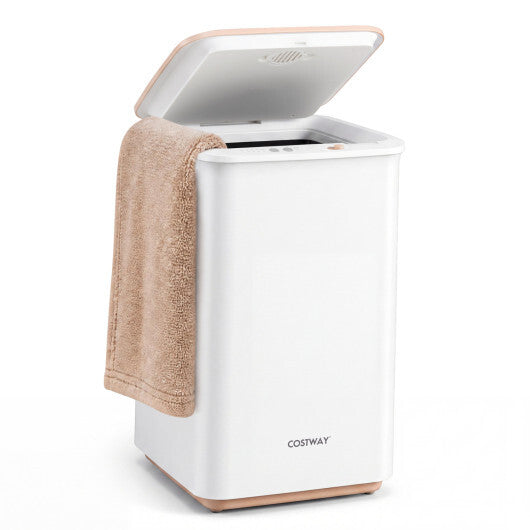 Heated Towel Warmer with 4 Heat Timer and Auto Shut Off for Oversized Towels-White LuxuryLifeWay Online Store