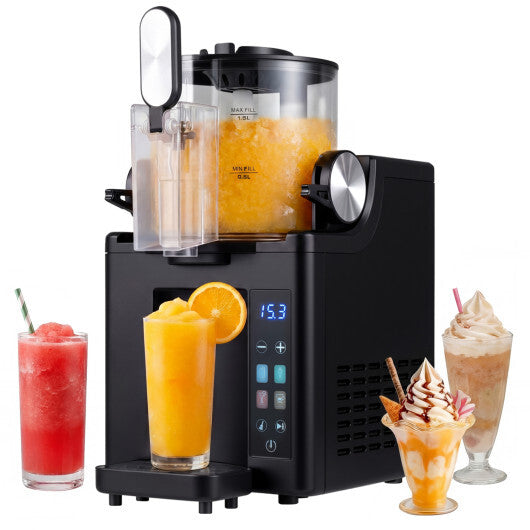 68 oz Frozen Drink Maker and Slushy Machine for Home-Black LuxuryLifeWay Online Store