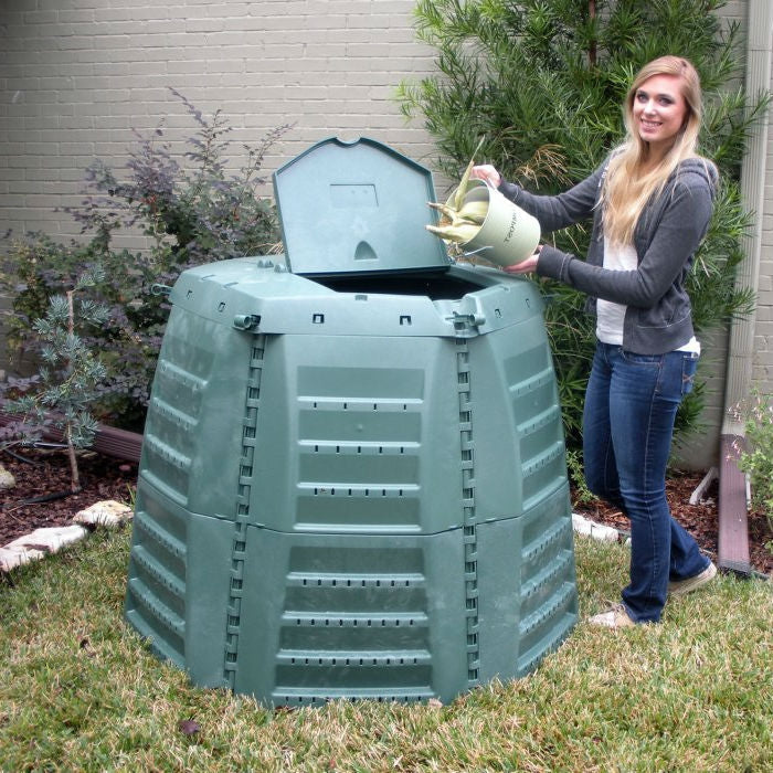 Green Recycled Plastic 267 Gallon Compost Bin for Home Composting LuxuryLifeWay Online Store