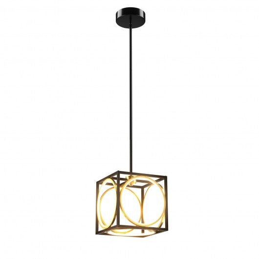 Modern LED Pendant Light with 42 Inches Adjustable Suspender-Golden LuxuryLifeWay Online Store