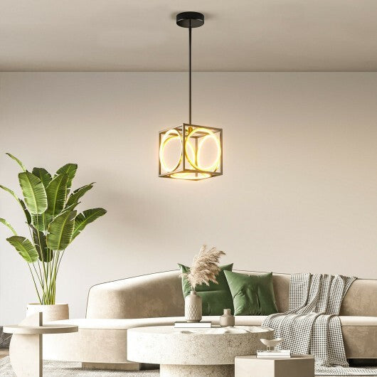 Modern LED Pendant Light with 42 Inches Adjustable Suspender-Golden LuxuryLifeWay Online Store
