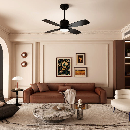 42inch Ceiling Fan with Light and Remote 3CCT LED with Memory 4H Timer 6 Speeds-Black LuxuryLifeWay Online Store