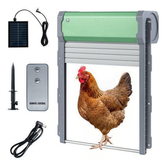 Automatic Chicken Coop Door with Remote Control and Light Sensor Timer LuxuryLifeWay Online Store