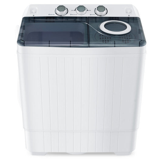 Portable Twin Tub Washing Machine with Timer Control LuxuryLifeWay Online Store