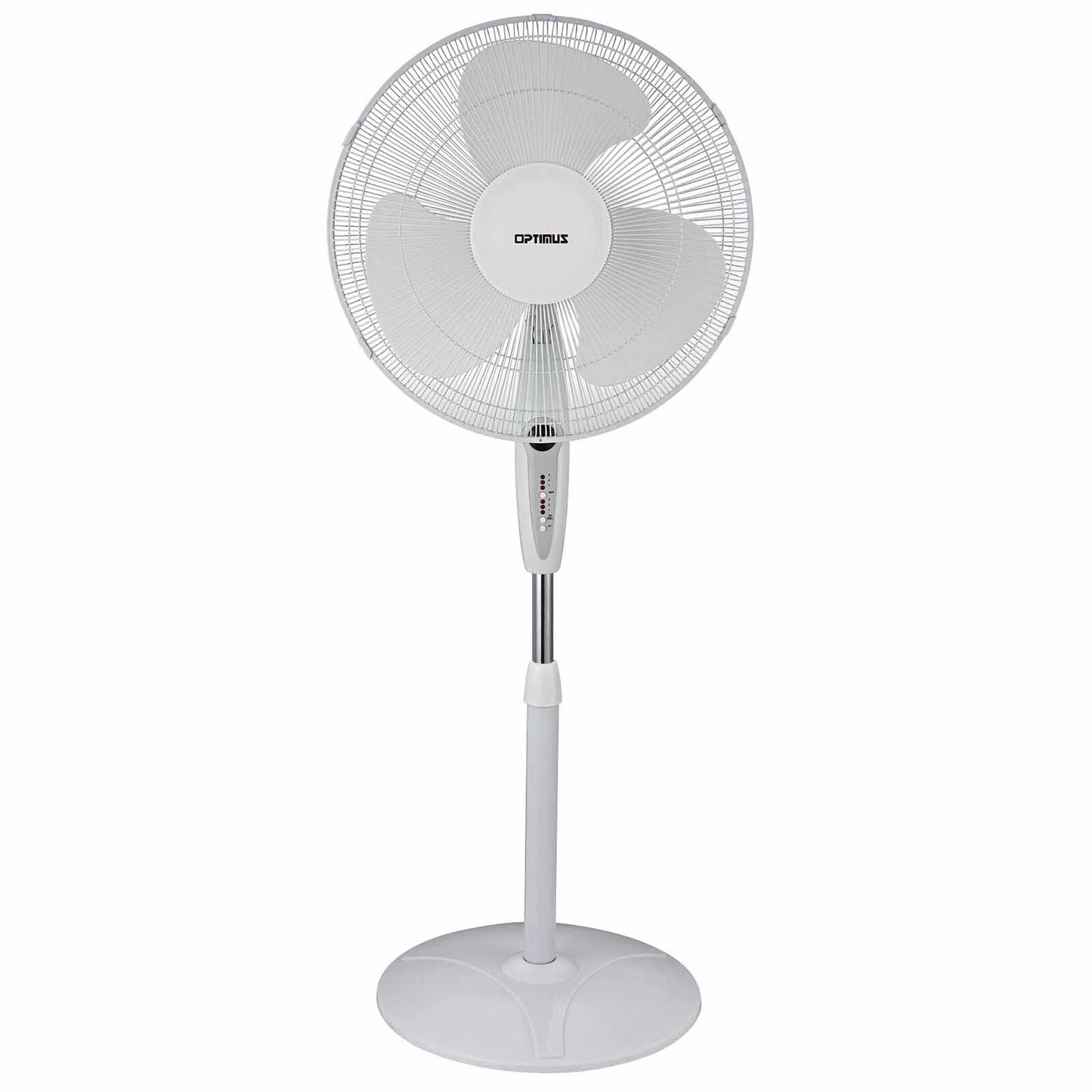 Optimus 16 in. Oscillating Stand Fan with Remote Control LuxuryLifeWay Online Store