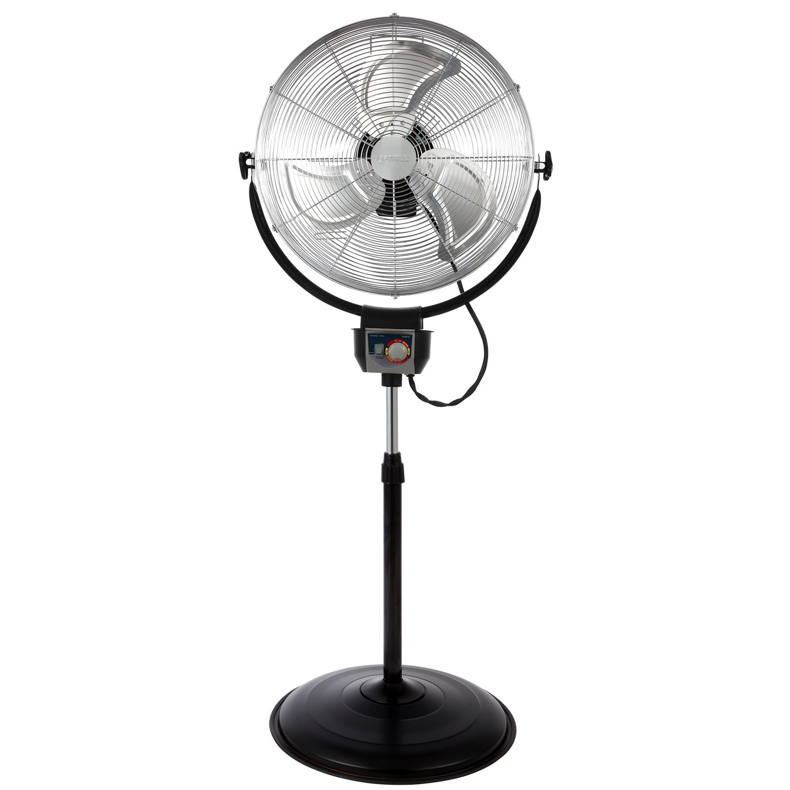 Optimus 20 Inch Industrial Grade HV Oscillating Stand Fan with Chrome Grill LuxuryLifeWay Online Store