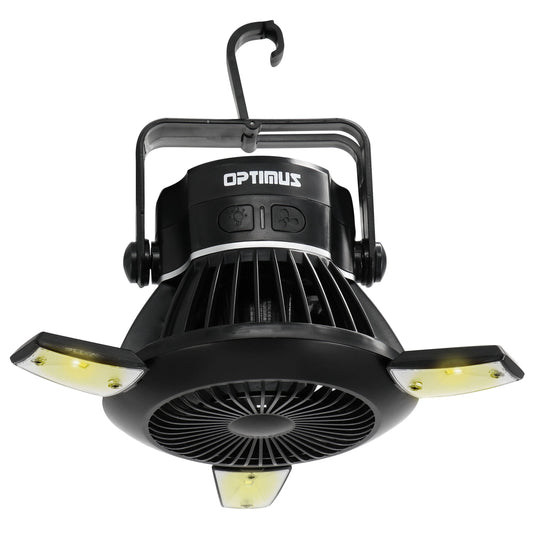 Optimus 4 in 1 Camping Outdoor Solar Fan wtih LED Light LuxuryLifeWay Online Store