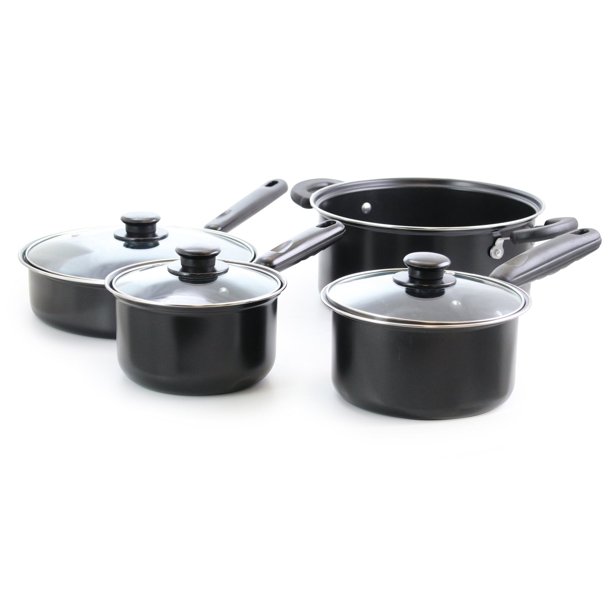 Better Chef 7 Piece Deluxe Non-Stick Cookware Set in Black LuxuryLifeWay Online Store