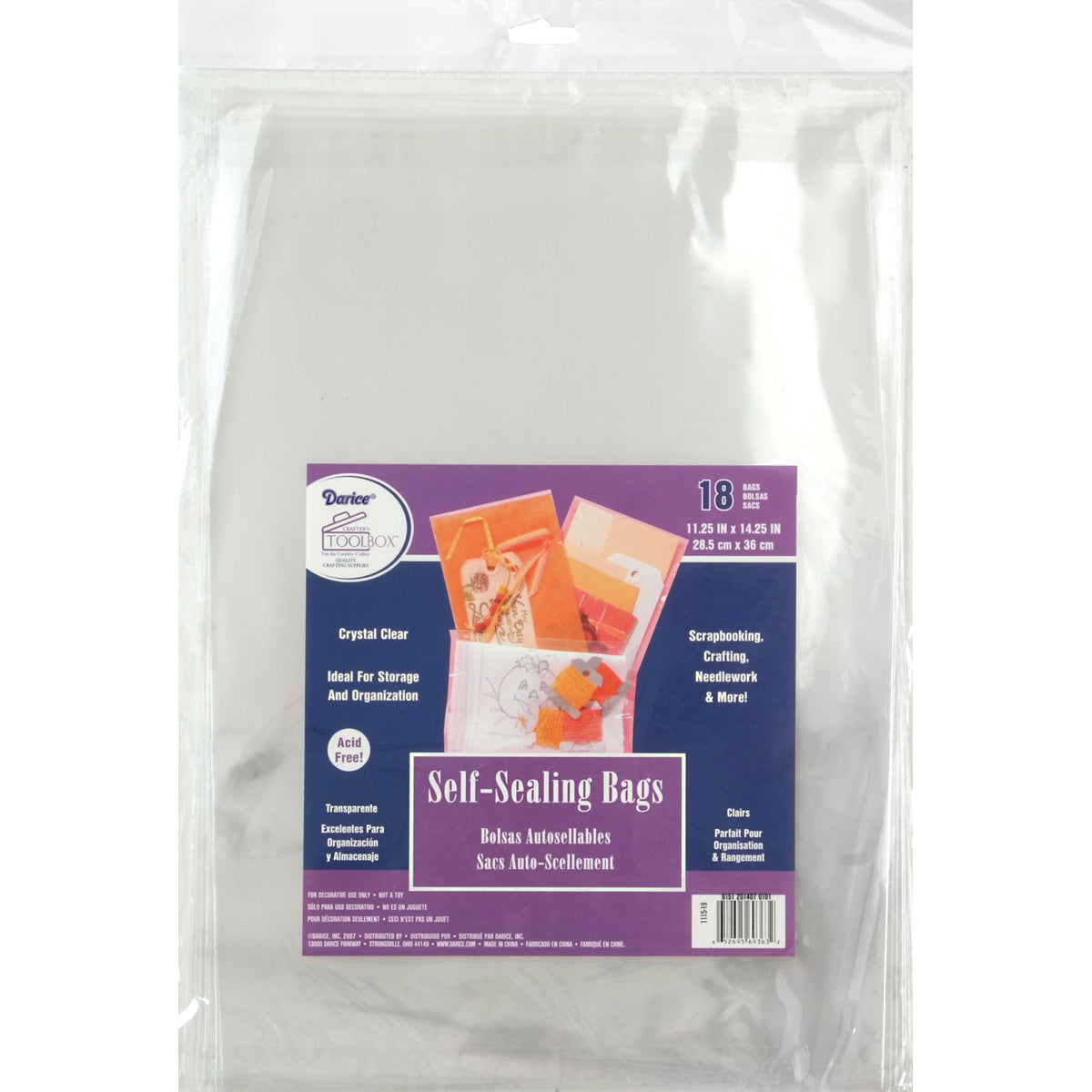Plastic Self Sealing Bags 11.25 X 14.25 Inches Clear LuxuryLifeWay Online Store
