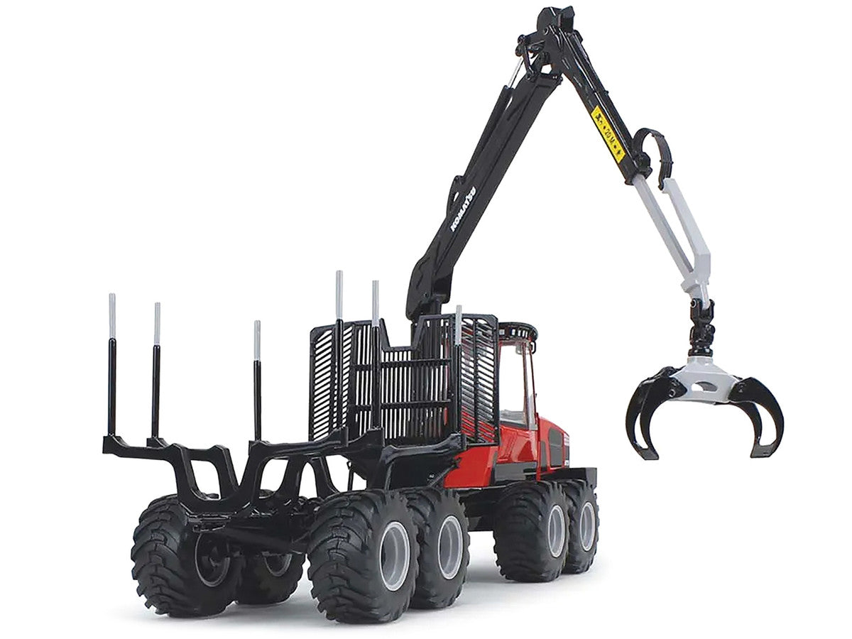 Komatsu 875.1 Forwarder Red and Black 1/32 Diecast Model by First Gear LuxuryLifeWay Online Store