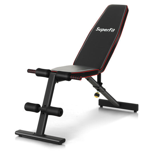 Adjustable Weight Bench Strength Training Bench for Full Body Workout LuxuryLifeWay Online Store