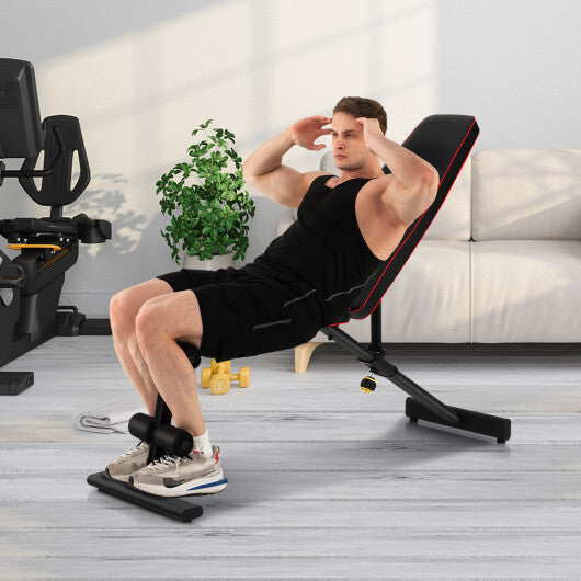 Adjustable Weight Bench Strength Training Bench for Full Body Workout LuxuryLifeWay Online Store