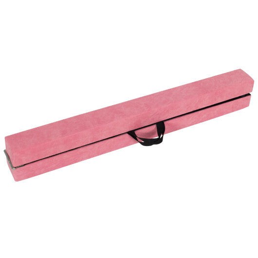 9 FT Folding Gymnastics Balance Beam with Anti-slip Base and Pine Wood Frame-Blue LuxuryLifeWay Online Store