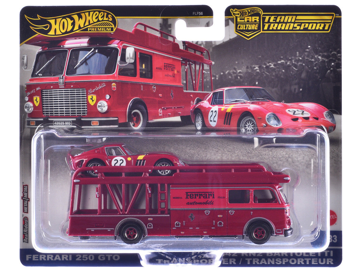 "Team Transport" 3 piece Set H 2025 "Car Culture" Series Diecast Model Cars by Hot Wheels LuxuryLifeWay Online Store