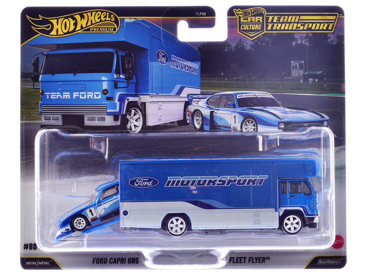 "Team Transport" 3 piece Set J 2025 "Car Culture" Series Diecast Model Cars by Hot Wheels LuxuryLifeWay Online Store