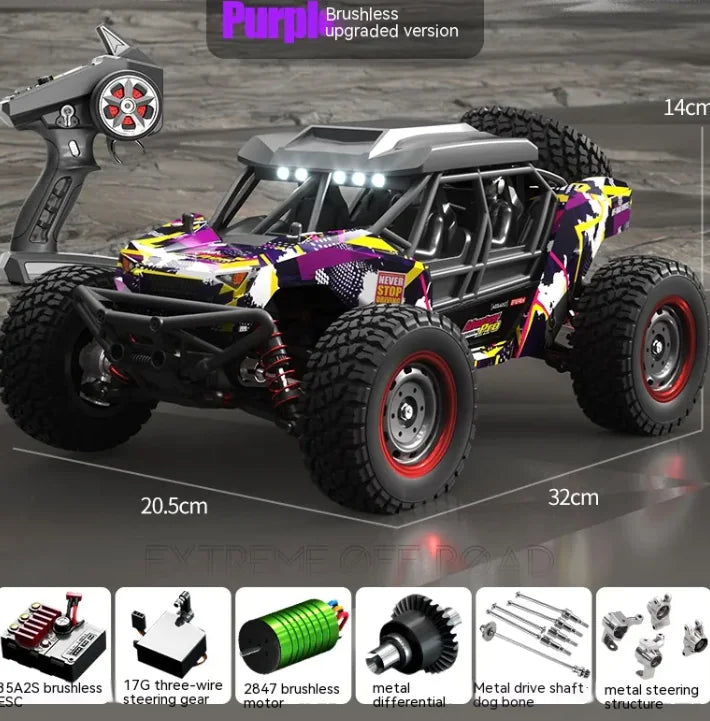 Remote Control Brushless High-speed Off-road Vehicle Model