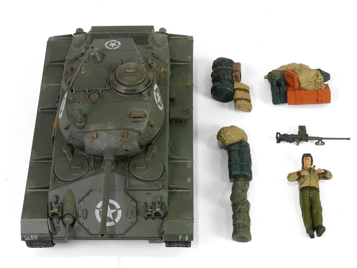 M24 Chaffee Light Tank "8th Armored Division 36th Tank Batallion, Rheinberg Germany World War II" (1945) United States Army "Armoured Fighting Vehicle" Series 1/32 Diecast Model by Forces of Valor LuxuryLifeWay Online Store