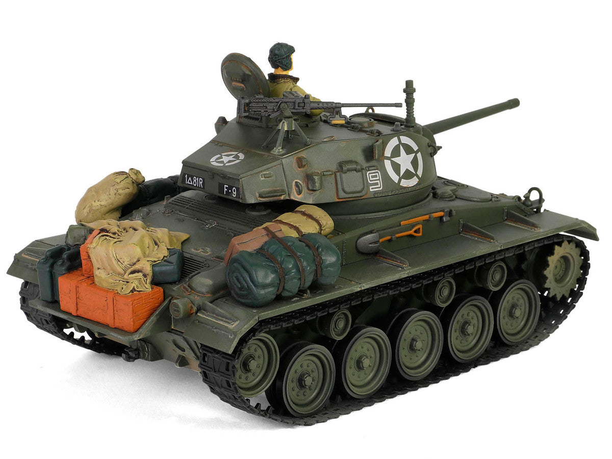 M24 Chaffee Light Tank "8th Armored Division 36th Tank Batallion, Rheinberg Germany World War II" (1945) United States Army "Armoured Fighting Vehicle" Series 1/32 Diecast Model by Forces of Valor LuxuryLifeWay Online Store