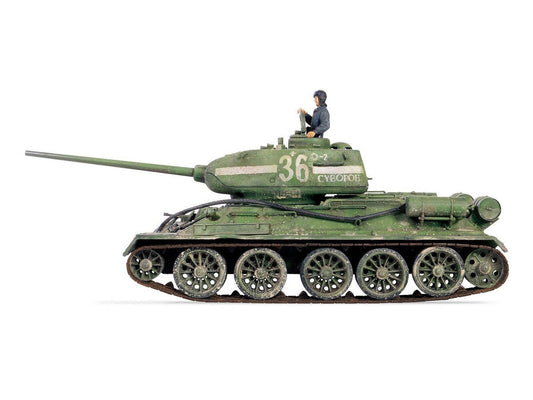 Soviet T-34-85 Medium Tank "55th Guards Tank Bde. 7th Guards Tank Corps Berlin" (1945) Soviet Army "Armored Fighting Vehicle" Series 1/32 Diecast Model by Forces of Valor LuxuryLifeWay Online Store