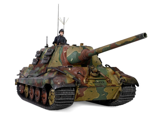 German Sd.Kfz.186 Panzerjager Tiger Ausf. B Heavy Tank "JagdTiger (Henschel suspension) No.331 sPzJgrAbt 653 Germany" (1945) German Army "Armored Fighting Vehicle" Series 1/32 Diecast Model by Forces of Valor LuxuryLifeWay Online Store