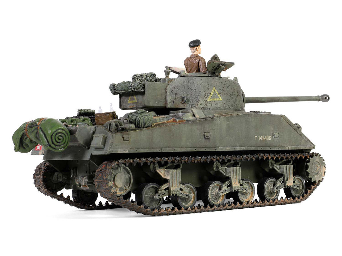British Sherman Firefly Vc. Tank "8th Armoured Brigade 24th Lancer 13/18th Hussars Normandy" (1944) British Royal Army "Armored Fighting Vehicle" Series 1/32 Diecast Model by Forces of Valor LuxuryLifeWay Online Store