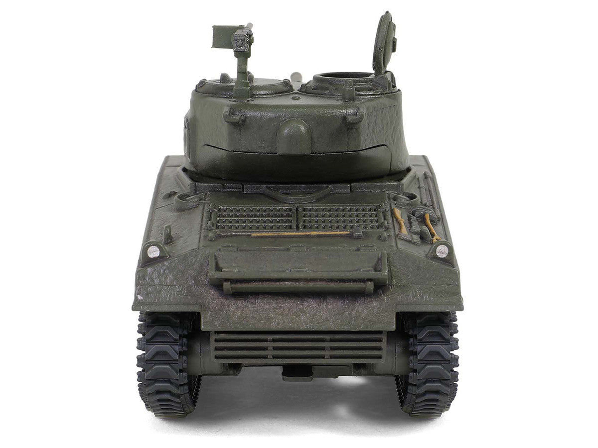 U.S. Sherman M4A3(76) Medium Tank "THUNDERBOLT IV 37th Tank Battalion 4th Armored Division Bastogne" (1944) United States Army "Mini AFV" Series 1/64 Diecast Model by Forces of Valor LuxuryLifeWay Online Store