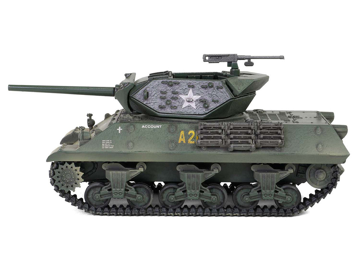 U.S. Army M10 GMC Tank "702nd Tank Destroyer Battalion Normandy France" (1944) United States Army "Mini AFV" Series 1/64 Diecast Model by Forces of Valor LuxuryLifeWay Online Store