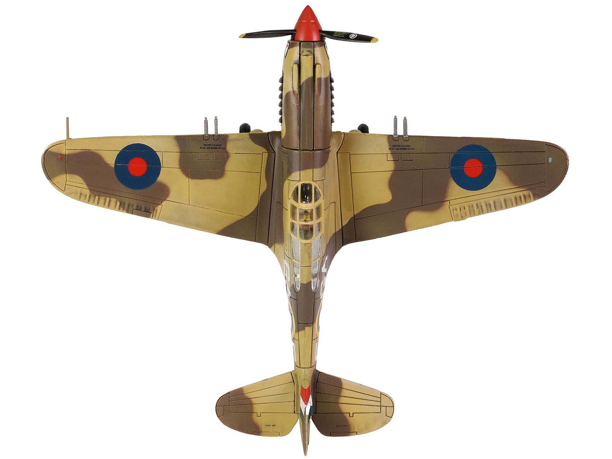 Curtiss P-40B Tomahawk MK IIB Aircraft Fighter "112 Squadron (Royal Air Force) AK402 GA-F North Africa" (October 1941) "WW2 Aircrafts Series" 1/72 Diecast Model by Forces of Valor LuxuryLifeWay Online Store
