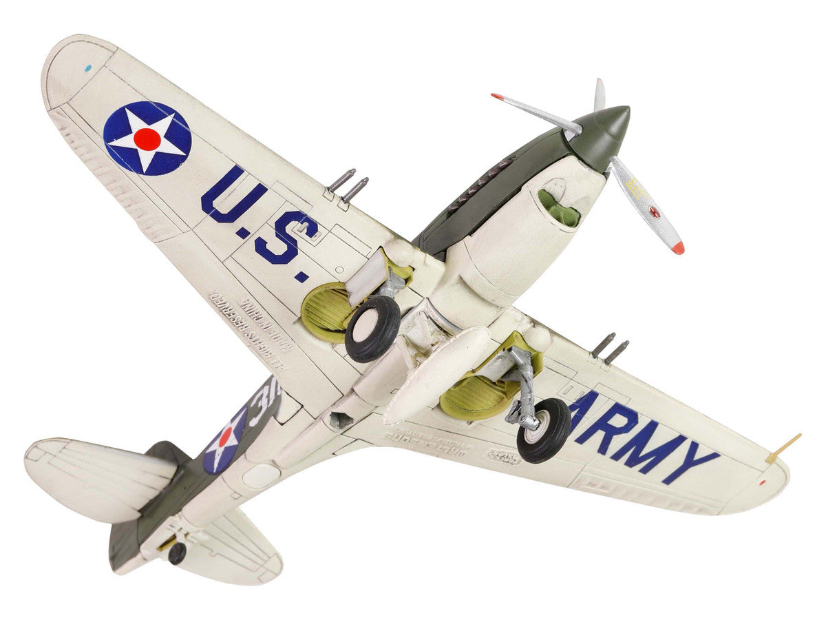 Curtiss P-40B HAWK 81A-2 (P-8127) Aircraft Fighter "47th Pursuit Squadron (15th Pursuit Group) Serial : 316/15P Hawaiian Islands Pearl Habor" (7 December 1941) "WW2 Aircrafts Series" 1/72 Diecast Model by Forces of Valor LuxuryLifeWay Online Store