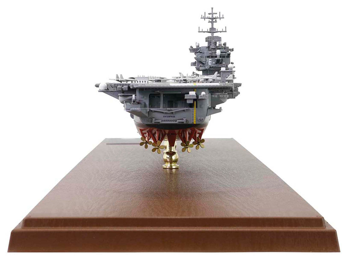 USS Enterprise (CVN-65) Enterprise-Class Aircraft Carrier United States Navy "Full Hull Edition" Series 1/700 Diecast Model by Forces of Valor LuxuryLifeWay Online Store