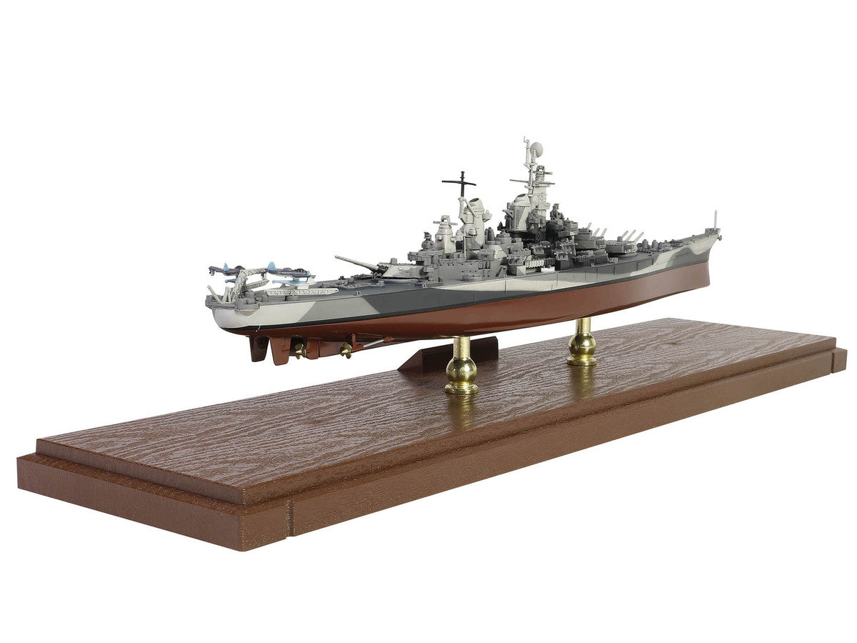 USS Missouri (BB-63) Iowa-class Battleship "Battle of Okinawa" (1945) United States Navy (Full Hull Edition) "Battleship" Series 1/700 Diecast Model by Forces of Valor LuxuryLifeWay Online Store