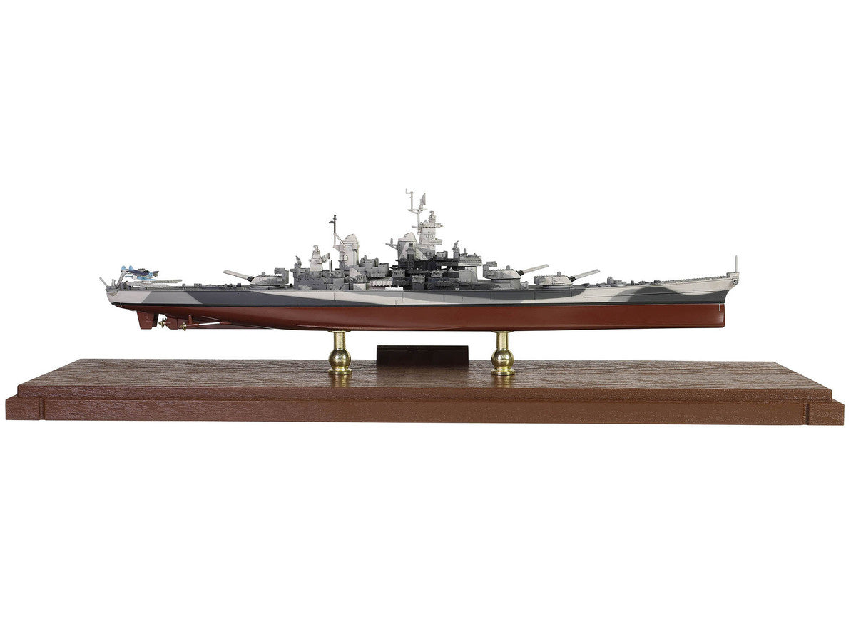 USS Missouri (BB-63) Iowa-class Battleship "Battle of Okinawa" (1945) United States Navy (Full Hull Edition) "Battleship" Series 1/700 Diecast Model by Forces of Valor LuxuryLifeWay Online Store
