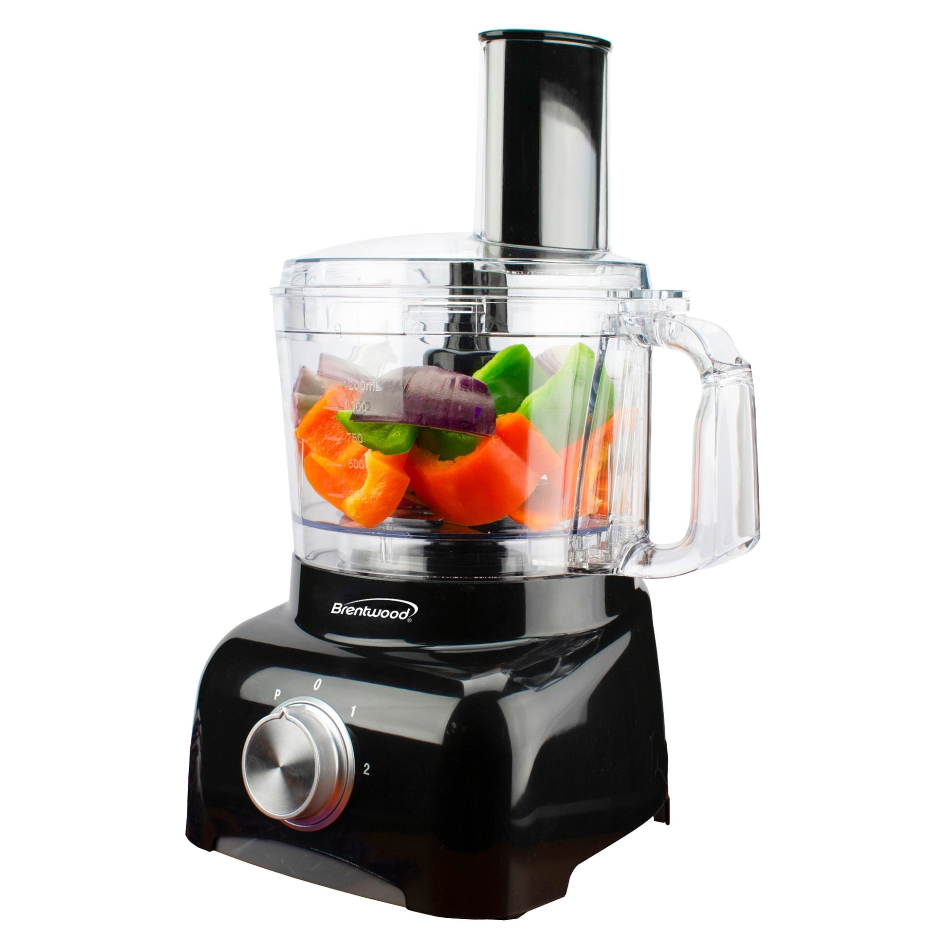 Brentwood 5 Cup Food Processor in Black LuxuryLifeWay Online Store