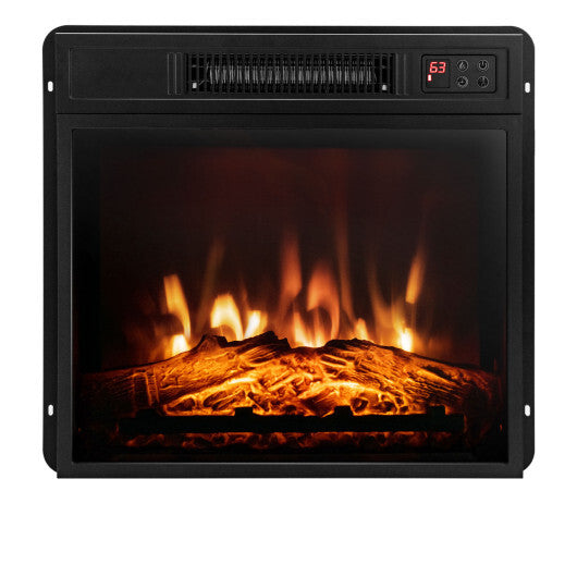 18 Inch Electric Fireplace Inserted with Adjustable LED Flame LuxuryLifeWay Online Store