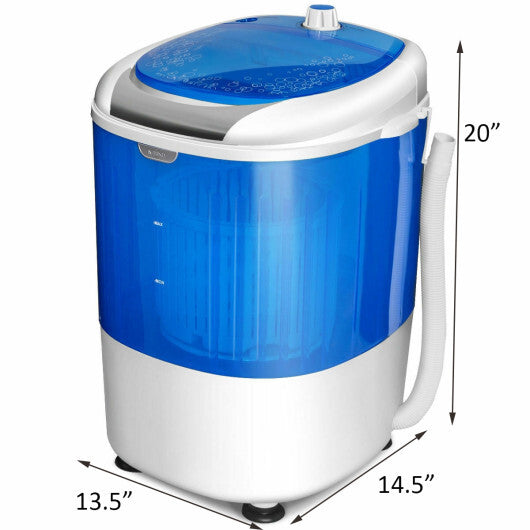 5.5 lbs Portable Semi Auto Washing Machine for Small Space LuxuryLifeWay Online Store