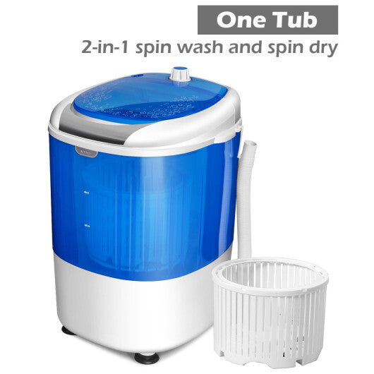 5.5 lbs Portable Semi Auto Washing Machine for Small Space LuxuryLifeWay Online Store