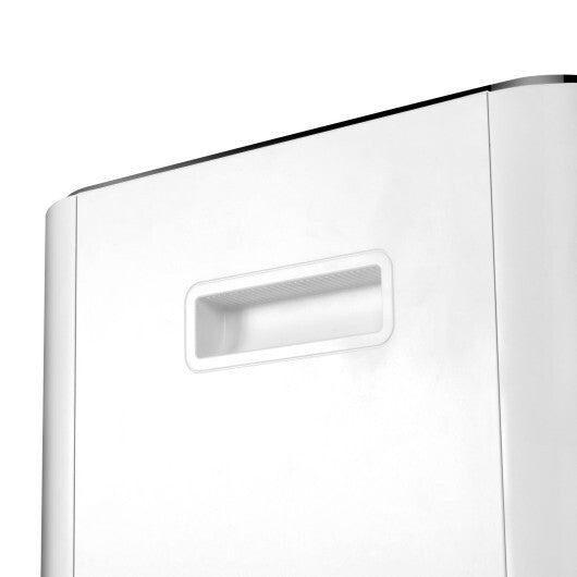 8000 BTU Portable Air Conditioner with Fan and Dehumidifier Mode-White LuxuryLifeWay Online Store