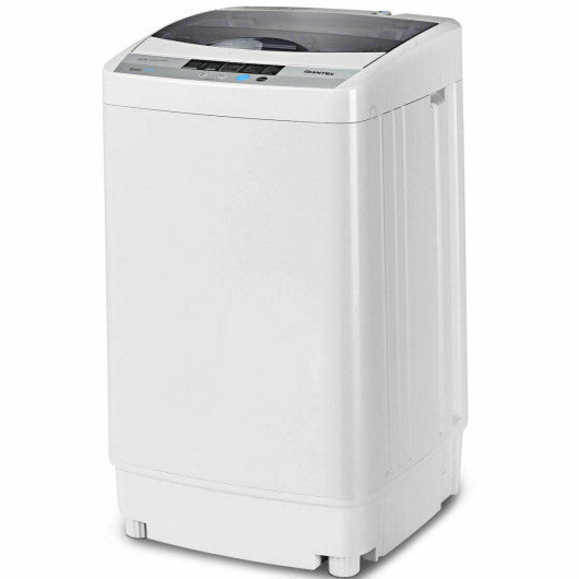 12 lbs Full-automatic Washing Machine with 10 Wash Programs LuxuryLifeWay Online Store