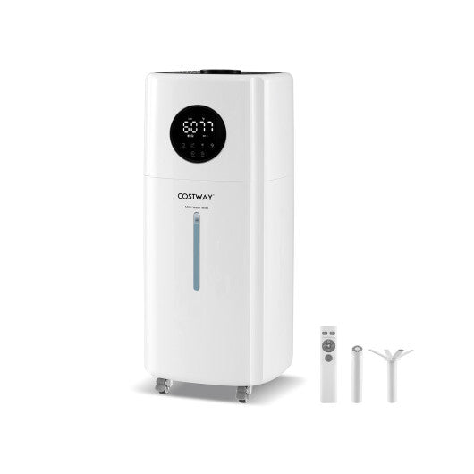 5.5Gal Humidifier with 360 Nozzles and Wheels for Large Room-White LuxuryLifeWay Online Store